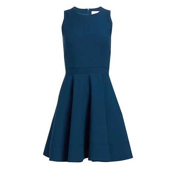 Cinq a Sept Araceli Sleeveless Stitch Dress blue - Picture 2 of 14